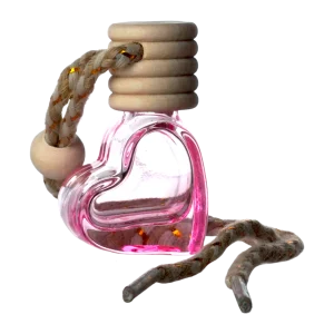 COLGANTE AUTO CORAZON 06ML ROSA